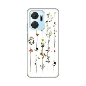 Silikonska futrola - maska print Skin za Huawei Honor X7a Flower.