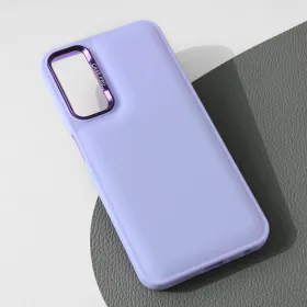 Futrola - maska Pillow Soft za Samsung A245 Galaxy A24 4G ljubicasta.