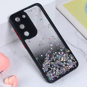 Futrola - maska Frame Glitter za Samsung S916B Galaxy S23 Plus crna.