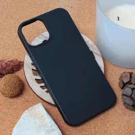 Futrola - maska Teracell Giulietta Nature za iPhone 14 Pro 6.1 crna.