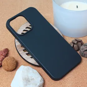 Futrola - maska Teracell Giulietta Nature za iPhone 14 Pro Max 6.7 crna.