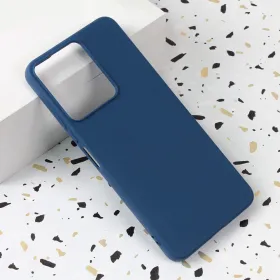 Futrola - maska Shell Velvet za Xiaomi Redmi 13C plava.