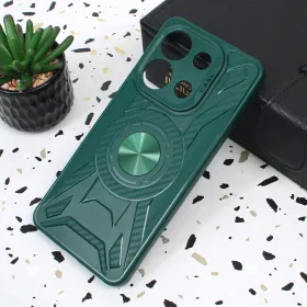 Futrola - maska Combat za Xiaomi Redmi Note 13 4G (EU) zelena.