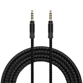Audio AUX kabl pertla crni (MS).
