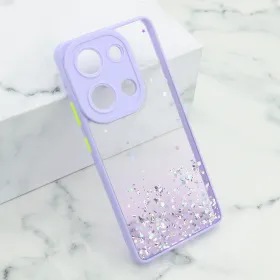 Futrola - maska Fiesta za Xiaomi Redmi Note 13 Pro 4G ljubicasta (MS).