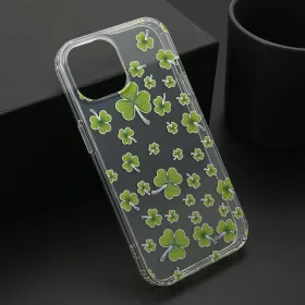 Futrola - maska FLOWER za iPhone 15 (6.1) DZF1 (MS).