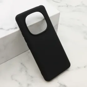 Futrola - maska Soft Silicone za Xiaomi Redmi Note 14 Pro 4G crna (MS).