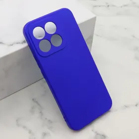 Futrola - maska Soft Silicone za Huawei Honor X8c plava (MS).