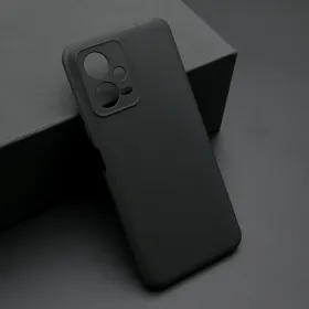 Futrola - maska ultra tanki KOLOR za Xiaomi Redmi Note 12 5G crna (MS).