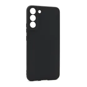 Futrola - maska ultra tanki KOLOR za Samsung Galaxy S22 5G crna (MS).