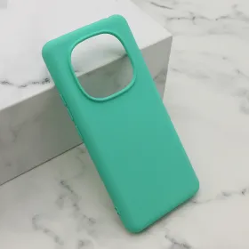 Futrola - maska Soft Silicone za Xiaomi Redmi Note 14 Pro 4G mint (MS).