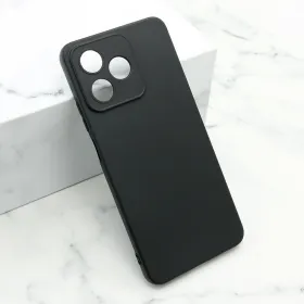 Futrola - maska ultra tanki KOLOR za Realme C51/C53 crna (MS).