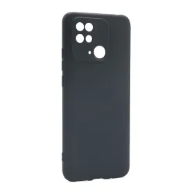 Futrola - maska ultra tanki KOLOR za Xiaomi Redmi 10C crna (MS).