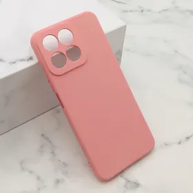 Futrola - maska Soft Silicone za Honor X7c/Honor 200 Smart roze (MS).