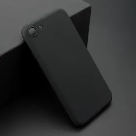 Futrola - maska ultra tanki KOLOR za iPhone SE (2020/2022)/7/8 crna (MS).