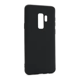 Futrola - maska ultra tanki KOLOR za Samsung G965F Galaxy S9 Plus crna (MS).
