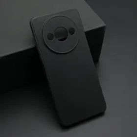 Futrola - maska ultra tanki KOLOR za Xiaomi Redmi A3 crna (MS).