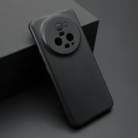 Futrola - maska ultra tanki KOLOR za Huawei Honor Magic 5 Pro crna (MS).