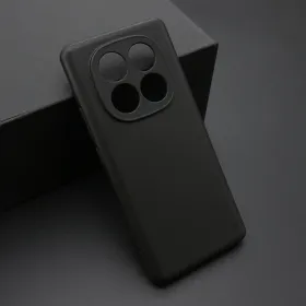 Futrola - maska ultra tanki KOLOR za Xiaomi Redmi Note 14 Pro Plus 5G crna (MS).