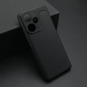 Futrola - maska ultra tanki KOLOR za Xiaomi Redmi Note 13 Pro Plus crna (MS).