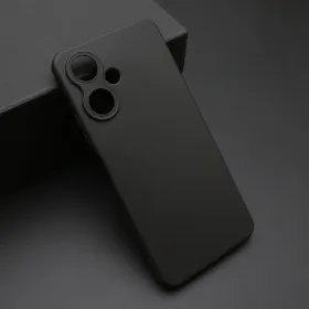 Futrola - maska ultra tanki KOLOR za Xiaomi Redmi 13C 5G crna (MS).