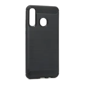 Silikonska futrola - maska BRUSHED za Huawei P30 Lite/Nova 4e crna (MS).