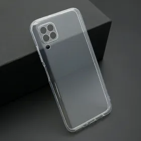 Futrola - maska ultra tanki PROTECT silikon za Huawei P40 Lite/Nova 7i/Nova 6 SE providna (bela) (MS).