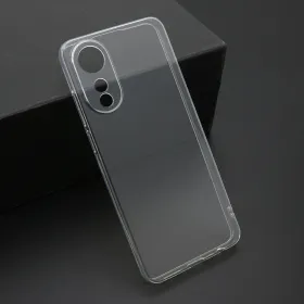 Futrola - maska ultra tanki PROTECT silikon za OPPO A78 4G providna (bela) (MS).