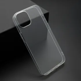 Futrola - maska ultra tanki PROTECT silikon za iPhone 14 providna (bela) (MS).