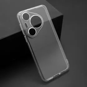 Futrola - maska ultra tanki PROTECT silikon za Huawei Pura 70 Pro/70 Pro Plus providna (bela) (MS).