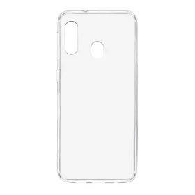 Futrola - maska ultra tanki PROTECT silikon za Samsung A405F Galaxy A40 providna (bela) (MS).
