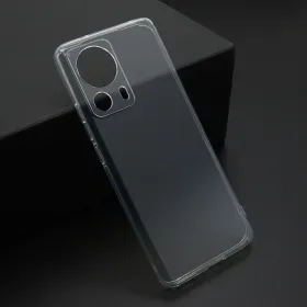 Futrola - maska ultra tanki PROTECT silikon za Xiaomi 13 lite providna (bela) (MS).