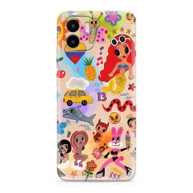 Futrola - maska ultra tanki print CLEAR za Xiaomi Redmi A1/Redmi A2 ND0326 (MS).