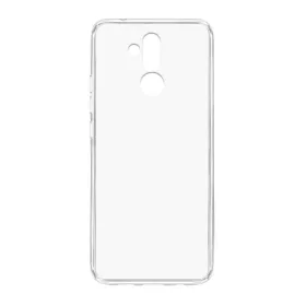 Futrola - maska ultra tanki PROTECT silikon za Huawei Mate 20 Lite providna (bela) (MS).