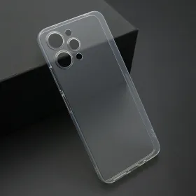 Futrola - maska ultra tanki PROTECT silikon za Xiaomi Redmi 12 providna (bela) (MS).