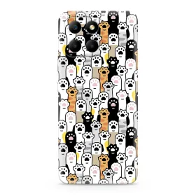 Futrola - maska ultra tanki print CLEAR za Huawei Honor X6 ND0337 (MS).