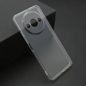 Futrola - maska ultra tanki PROTECT silikon za Xiaomi Redmi A3/A3x providna (bela) (MS).