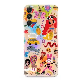 Futrola - maska ultra tanki print CLEAR za Samsung A245 Galaxy A24 4G ND0326 (MS).