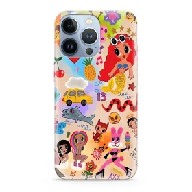Futrola - maska ultra tanki print CLEAR za iPhone 13 Pro (6.1) ND0326 (MS).