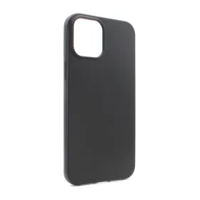 Silikonska futrola - maska Skin za iPhone 12 Pro Max 6.7 mat crna.