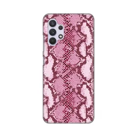 Silikonska futrola - maska print za Samsung A325 Galaxy A32 4G EU Pink Snake.