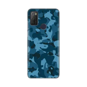 Silikonska futrola - maska print za Alcatel 1S (2021)/3L (2021)/A1 Alpha 21 Camouflage Pattern.