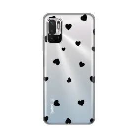 Silikonska futrola - maska print Skin za Xiaomi Redmi Note 10 5G Hearts.