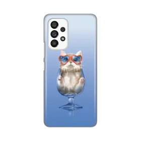 Silikonska futrola - maska print za Samsung A536 Galaxy A53 5G Funny Cat.