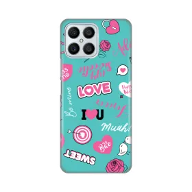 Silikonska futrola - maska print za Huawei Honor X8 Love.