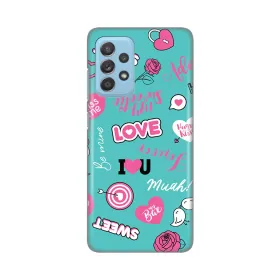 Silikonska futrola - maska print za Samsung A525 Galaxy A52 4G/A526 Galaxy A52 5G/A528B Galaxy A52s 5G Love.