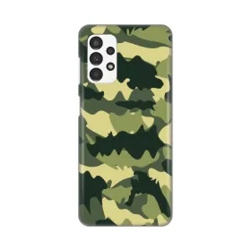Silikonska futrola - maska print Skin za Samsung A135 Galaxy A13 4G Army.