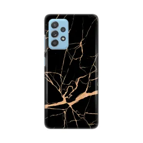Silikonska futrola - maska print za Samsung A525 Galaxy A52 4G/A526 Galaxy A52 5G/A528B Galaxy A52s 5G All Black.