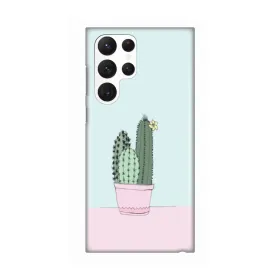 Silikonska futrola - maska print za Samsung Galaxy S22 Ultra 5G Cactus.