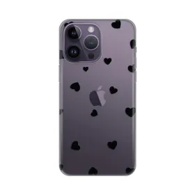 Silikonska futrola - maska print Skin za iPhone 14 Pro Max 6.7 Hearts.